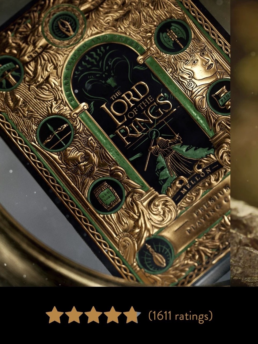 ⚔️ Theory 11 Lord of the Rings Middle Earth Decorative Collector Card Box Set - Picture 7 of 9